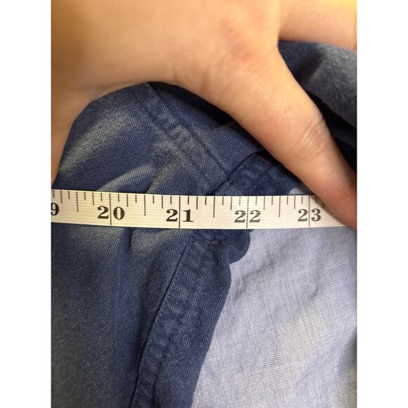 Abercrombie men’s Blue Button Down (Med/Lrg) two shirts - Picture 7 of 8